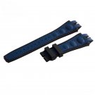 Watchband Rubber Strap blue Men Mechanical Sapphire Shockproof Waterproof Dial 25mm
