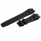 Watchband Rubber Strap black white Men Mechanical Sapphire Shockproof Waterproof Dial 25mm
