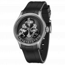 Trisome Star Planet Blue Rubber Automatic Waterproof Watch Men Mechanical YBBR