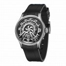 Star Trek Wheel Rubber Automatic Watch For Men Galaxy Waterproof Mechanical YBBR