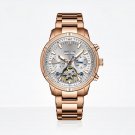 Men Watches Automatic Tourbillon Stainless Steel Strap Sapphire Waterproof Calendar PWP
