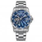 Brand Skeleton Watches For Men Mechanical Automatic Sport Luminous Bracelet YLYS