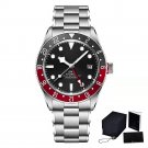 New 2023 BB58 GMT Mens Black Red watches Mechanical top Automatic Sapphire waterproof