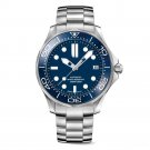 2029 New Mens Watch Japan Blue Mechanical Automatic Luminous Diving Steel