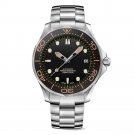 2030 New Mens Watch Japan Black Mechanical Automatic Luminous Diving Steel