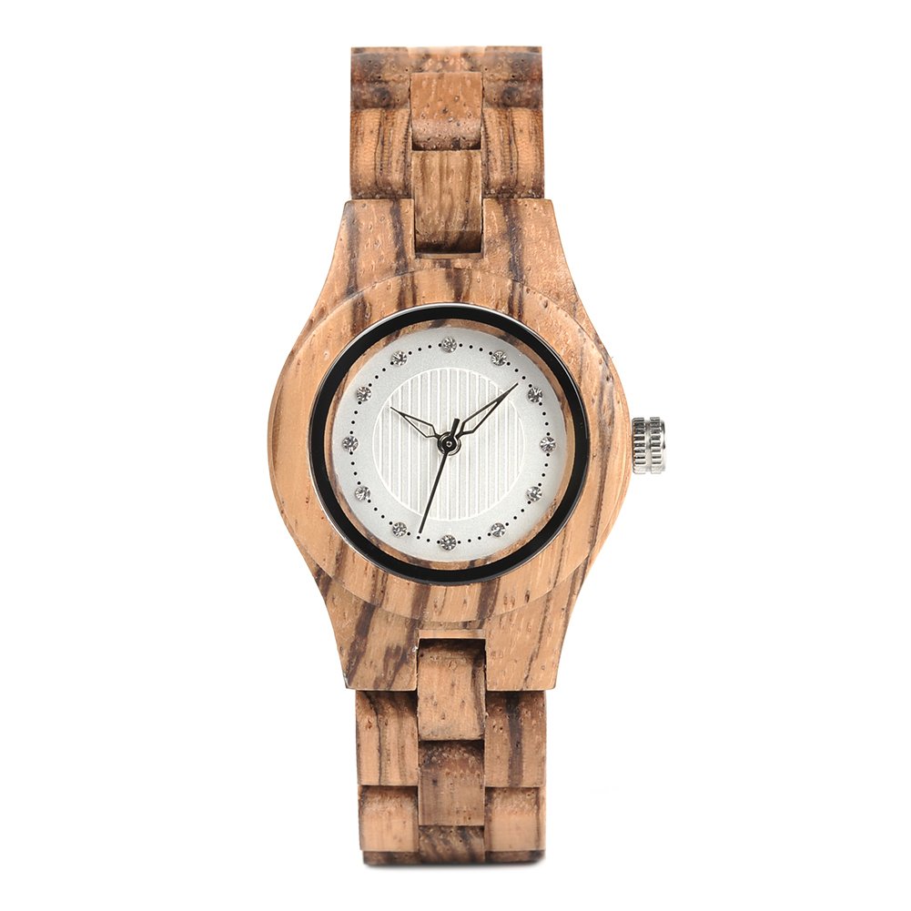 Wooden Men Watch Unique Design High Quality Movement Timepiece Clearance women GO029 1B