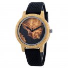 Couple Watches Men Women Universal Bamboo on Clearance Wooden Leather 44mm GT075 1A