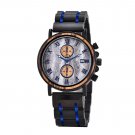 Wooden Waterproof Watch for Men Japanese Quartz Movement Customizable GT073 2B qkc