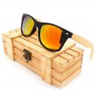 Wood Sunglasses Yellow for Unisex Vintage Bamboo Glasses Polarized 2021 Wooden oculos