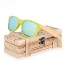 Customize Sunglasses Women Polarized Glass Wood UV400 CG006c