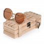 Wood Sun Glasses Polarized Metal Legs Eye Wear UV400 Lens Madeira Lentes De Sol U AG027b