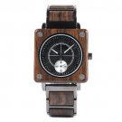 Luxury Brand Wood Watch Square Seiko Japanese Movement 38MM R14 1