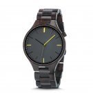 Luxury Wood Analog Watches for Men Handmade Japanese Analog Movement S27 1 qkc