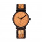 Luxury Wood Analog Watches for Men Handmade Japanese Analog Movement S19 2A qkc