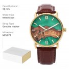 Wooden Resin Watch for Men Women Quartz Personlized GT087 2A