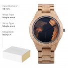 Wooden Resin Watch for Men Women Quartz Personlized GT078 1A