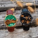Wooden Resin Watch for Men Women Quartz Personlized GT087 1A 2A