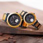 Wood Watch Customized for Women Couple Seiko Quartz Movement GR013 3A