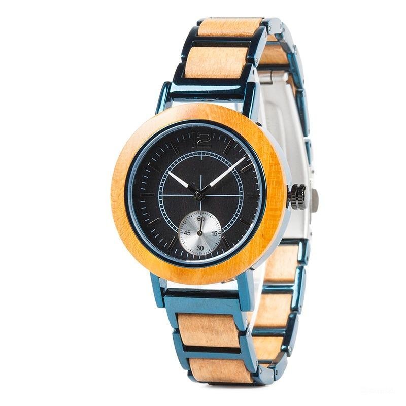 Wood Watch Customized for Men Couple Seiko Quartz Movement GR012 3A