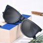 Male Wooden Black Glasses Anti Reflective UV400 Bamboo Vintage Temples Polarized