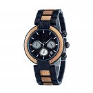 Men Black Wristwatches Luxury Wooden Stainless Steel Date J T15 1