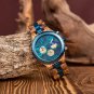 Collection Delicate Quartz Chronograph Watch Wood Men Day Night Display GT069 3