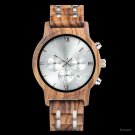 Customized Engraved Wooden Brown Watch for Men Personalized P019 2 44mm