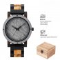 2022 New Stone Watch for Men Wooden Band Japan Quartz Personalized GT089 1