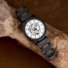 2025 New Automatic Mechanical Waterproof Watch for Men Wooden Stainless Steel GT108 3A
