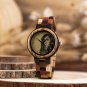 Personalized Watch Couple Men Women Photo Print Wood GT010 2C
