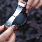 Personalized Watch Couple Men Women Photo Print Wood GT010 1C