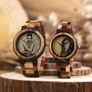 Personalized Watch Couple Men Women Photo Print Wood GT010 1 2