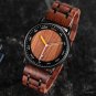 Watches Wooden For Men Quartz Date Display Customized Unique Custom wood strap 1