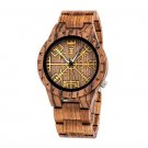 Wood Brown Watches for Men Viking Warriors Symbol Custom Logo GT016 3A