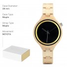 Nature Wood Watches for Women Lightweight Engraved Simple Quartz P16 2