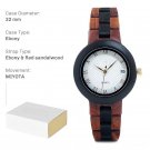 Nature Wood Watches for Women Lightweight Engraved Simple Quartz O24