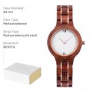 Nature Wood Watches for Women Lightweight Engraved Simple Quartz T55 6