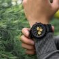 Mens Wood Watch Luxury Stainless Steel Quartz Chronograph GT056 4