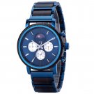 2025 New Wooden Watch for Men Moon Phase Chronograph Quartz Movement GT121 3A
