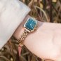 Women Watch 2021 green Elegant Stainless Steel Bracelet GT001 4A