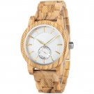 Wooden Watch Top Luxury Brand Men Timepieces Chronograph Quartz Olive Wood
