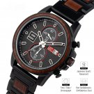 Wooden Men Watch  Engraved Luxury Japanese Quartz Movement Personalized GT103 1