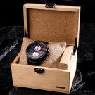 New Luxury Watch for Men 2022 Wooden Stainless Steel Japanese Quartz Movement GT103 2