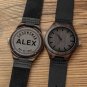 Watch Set of 4 Custom Wood Men Personalized Wedding Gift with Free Engraving