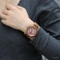 Chronograph Wooden Watch His and Hers for Women 3 Handmade with Calendar 40MM