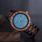 Wood Watch Waterproof for Men Vegvisir or Helm of Awe Runic Quartz GT085 4