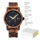 Wood Watches for Men Customized Lightweight Quartz with Display Week Auto Date T132 1 43mm
