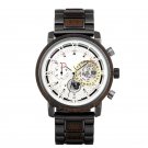 Watch for Men Three dimensional Hollow Design Quartz Dual Time Zone Stopwatch GT044 2A