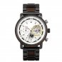 Watch for Men Three dimensional Hollow Design Quartz Dual Time Zone Stopwatch GT044 2A