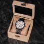 Watch for Men Three dimensional Hollow Design Quartz Dual Time Zone Stopwatch GT044 2A